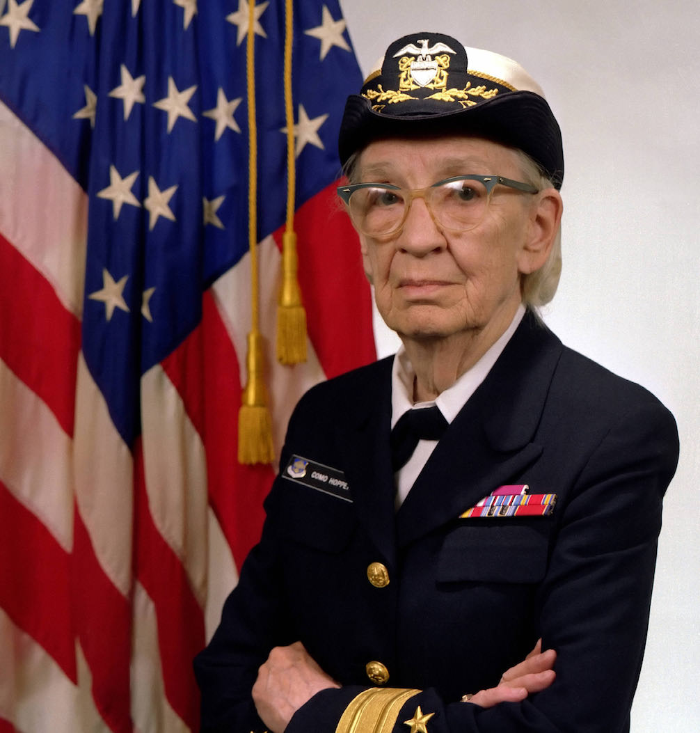 Image of Grace Hopper.