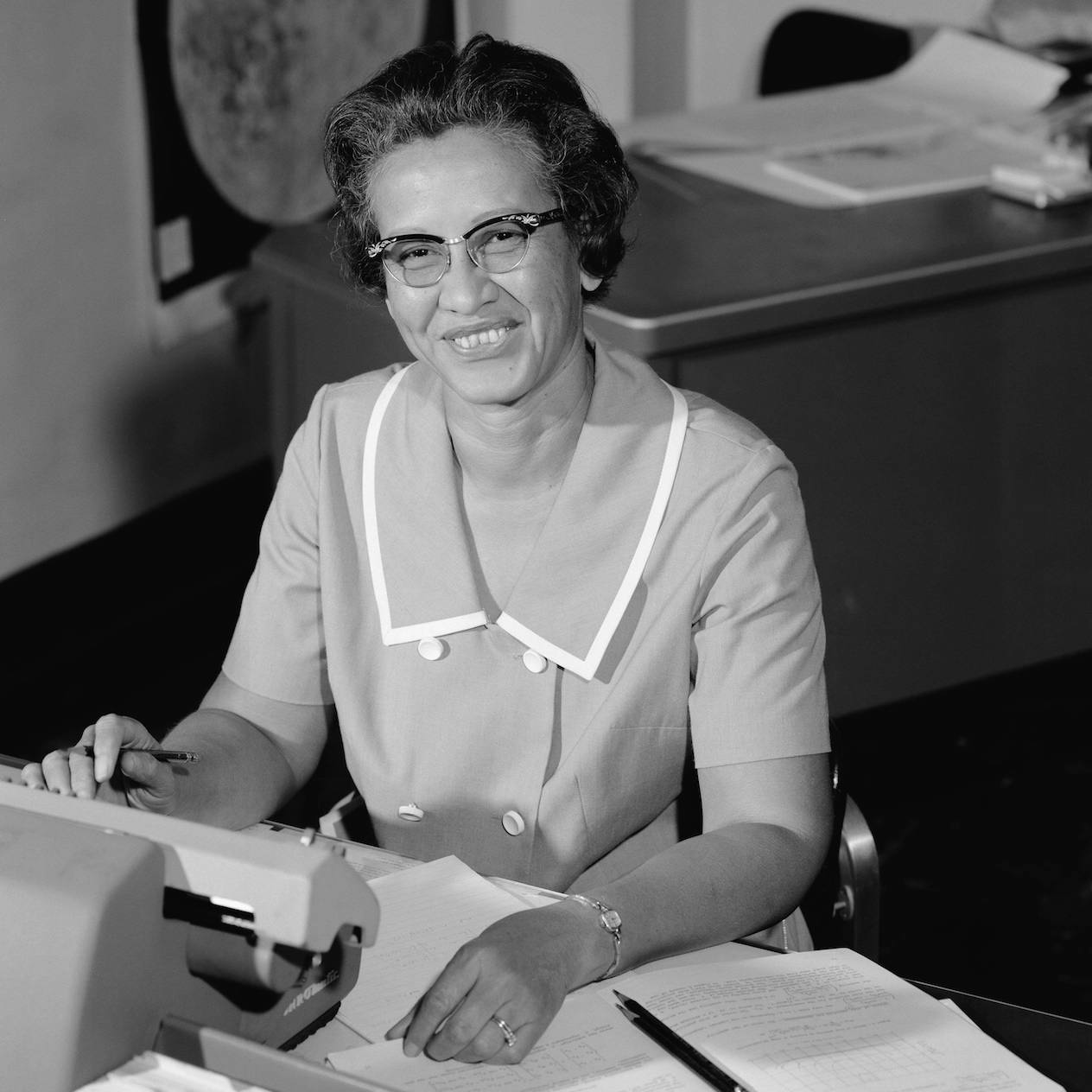 Image of Katherine Johnson.